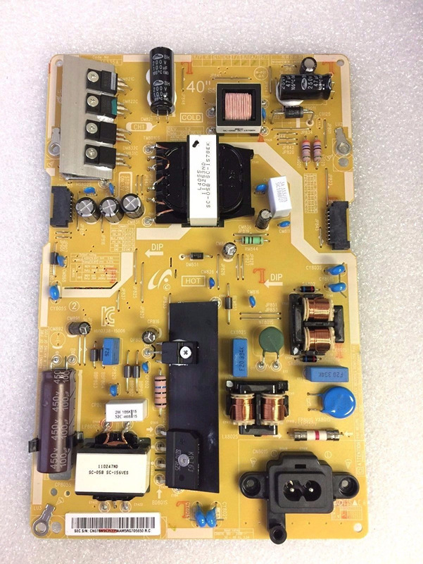 SAMSUNG UN40JU6400F Power Supply Board BN96-35335A